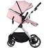 Carucior Chipolino Pearl 2 in 1 powder pink, Culoare: Roz, Model: 2 in 1,poza 6