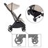 Carucior sport, Petite&Mars, Flip, Pana la 22 kg, 0 luni+, Bej, Culoare: Bej, Model: sport - poza 6 - ExclusivMAG.ro