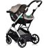 Carucior Chipolino Aurora 3 in 1 latte, Culoare: Crem, Model: 3 in 1 - poza 10 - ExclusivMAG.ro