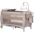 Patut pliabil Chipolino Bella latte, Culoare: Crem, Dimensiuni: 120x60  - ExclusivMAG.ro