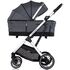 Carucior Chipolino Aurora 3 in 1 charcoal, Culoare: Gri, Model: 3 in 1 - poza 3 - ExclusivMAG.ro