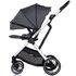 Carucior Chipolino Aurora 3 in 1 charcoal, Culoare: Gri, Model: 3 in 1 - poza 8 - ExclusivMAG.ro