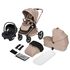 Carucior 3 in 1 Lionelo Freya, Cu landou si scoica ADAC, pana la 22 kg, 0 luni+, Bej, Culoare: Bej, Model: 3 in 1 - poza 2 - ExclusivMAG.ro