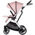 Carucior Chipolino Aurora 3 in 1 powder pink, Culoare: Roz, Model: 3 in 1 - poza 6 - ExclusivMAG.ro