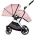 Carucior Chipolino Aurora 3 in 1 powder pink, Culoare: Roz, Model: 3 in 1 - poza 9 - ExclusivMAG.ro