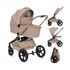 Carucior 2 in 1, Lionelo, Freya, Landou si salteluta ventilate, pana la 22 kg, 0luni+, Bej, Culoare: Bej, Model: 2 in 1  - ExclusivMAG.ro