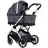 Carucior Chipolino Aurora 3 in 1 charcoal, Culoare: Gri, Model: 3 in 1 - poza 2 - ExclusivMAG.ro
