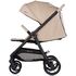 Carucior sport Chipolino Ultera cu husa picioare latte, Culoare: Crem, Model: sport - poza 4 - ExclusivMAG.ro