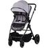 Carucior Chipolino Pearl 2 in 1 platinum, Culoare: Gri deschis, Model: 2 in 1,poza 2