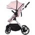 Carucior Chipolino Pearl 3 in 1 powder pink, Culoare: Roz, Model: 3 in 1 - poza 5 - ExclusivMAG.ro