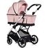 Carucior Chipolino Aurora 3 in 1 powder pink, Culoare: Roz, Model: 3 in 1 - poza 2 - ExclusivMAG.ro