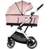 Carucior Chipolino Aurora 3 in 1 powder pink, Culoare: Roz, Model: 3 in 1 - poza 3 - ExclusivMAG.ro