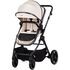 Carucior Chipolino Pearl 3 in 1 cashmere, Culoare: Bej, Model: 3 in 1 - poza 3 - ExclusivMAG.ro