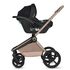 Carucior 3 in 1 Lionelo Freya, Cu landou si scoica ADAC, pana la 22 kg, 0 luni+, Bej, Culoare: Bej, Model: 3 in 1 - poza 4 - ExclusivMAG.ro