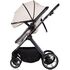 Carucior Chipolino Pearl 2 in 1 cashmere, Culoare: Bej, Model: 2 in 1,poza 6