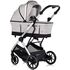 Carucior Chipolino Aurora 3 in 1 platinum, Culoare: Gri deschis, Model: 3 in 1 - poza 2 - ExclusivMAG.ro