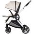 Carucior Chipolino Euphoria 3 in 1 cashmere, Culoare: Bej, Model: 3 in 1,poza 6