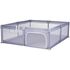 Tarc de joaca Chipolino Laguna 180x200 cm grey, Culoare: Gri, Dimensiuni: 180x120  - ExclusivMAG.ro