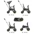Tricicleta Doona Liki Trike S1 Slate Green, Culoare: Verde inchis - poza 4 - ExclusivMAG.ro
