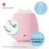 Lampa de veghe Nosiboo Zigg antrenor de somn pentru copii cu lumina rosie si temporizator Pink, Culoare: Roz - poza 5 - ExclusivMAG.ro