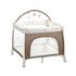 Tarc de joaca Jane Travel Fun, Cu arcada cu jucarii, Geanta de transport 98x101x80 cm, Iris, Culoare: Bej, Dimensiuni: 100x100  - ExclusivMAG.ro
