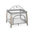 Tarc de joaca Jane Travel Fun, Mist, Culoare: Gri deschis, Dimensiuni: 100x100  - ExclusivMAG.ro