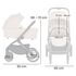 Carucior 2 in 1 Petite&Mars Scout, Pana la 22 kg, 0 luni+, Gri, Culoare: Gri, Model: 2 in 1 - poza 8 - ExclusivMAG.ro