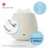 Lampa de veghe Nosiboo Zigg antrenor de somn pentru copii cu lumina rosie si temporizator Grey, Culoare: Gri - poza 5 - ExclusivMAG.ro