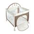 Tarc de joaca Jane Travel Fun, Cu arcada cu jucarii, Geanta de transport 98x101x80 cm, Iris, Culoare: Bej, Dimensiuni: 100x100 - poza 2 - ExclusivMAG.ro