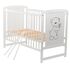 Patut din lemn BabyNeeds Timmi 120x60 cm, Alb - poza 4 - ExclusivMAG.ro