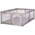 Tarc de joaca Chipolino Lotus 180x120 cm beige, Culoare: Bej, Dimensiuni: 180x120  - ExclusivMAG.ro