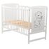 Patut din lemn BabyNeeds Timmi 120x60 cm, Alb - poza 3 - ExclusivMAG.ro
