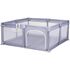 Tarc de joaca Chipolino Sienna 150x150 cm grey, Culoare: Gri, Dimensiuni: 180x120  - ExclusivMAG.ro