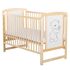 Patut din lemn BabyNeeds Timmi 120x60 cm, cu laterala culisanta, Natur - poza 2 - ExclusivMAG.ro