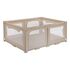 Tarc de joaca Lionelo Florence Easy Fold, 0-48 luni, Bej, Culoare: Bej - poza 4 - ExclusivMAG.ro