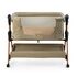 Patut co-sleeper ONINO NEST.me, Misty Taupe, Culoare: Crem, Dimensiuni: 80x50 - poza 3 - ExclusivMAG.ro