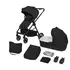 Carucior 3 in 1 Lionelo Greet - Negru, Culoare: Negru, Model: 3 in 1 - poza 2 - ExclusivMAG.ro