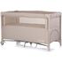 Patut pliabil Chipolino Relax latte linen cu laterala culisanta, Culoare: Crem, Dimensiuni: 120x60 - poza 2 - ExclusivMAG.ro