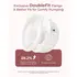 Pompa de san Momcozy Hands-free dubla M5 Smart Red, control prin aplicatie, Culoare: Rosu - poza 5 - ExclusivMAG.ro