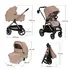 Carucior 3 in 1 Lionelo Carmine - Bej, Culoare: Bej, Model: 3 in 1 - poza 16 - ExclusivMAG.ro