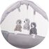 Patut pliabil cu saltea de infasat Chipolino Luna platinum, Culoare: Gri deschis, Dimensiuni: 120x60 - poza 3 - ExclusivMAG.ro