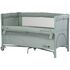 Patut pliabil Chipolino Relax matcha linen cu laterala culisanta, Culoare: Turcoaz, Dimensiuni: 120x60  - ExclusivMAG.ro