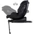 Scaun auto Chipolino Hypnotic Plus I-Size 40-150 cm cu sistem Isofix si sezut rotativ charcoal, Culoare: Gri, Grupa: 0-36kg (0 luni - 12 ani) - poza 6 - ExclusivMAG.ro