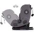 Scaun auto Chipolino Techno iGrow I-Size 40-150 cm cu sistem Isofix si sezut rotativ charcoal, Culoare: Gri, Grupa: 0-36kg (0 luni - 12 ani) - poza 8 - ExclusivMAG.ro