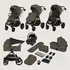 Carucior 3 in 1 Lionelo Layla - Bej Taupe, Culoare: Crem, Model: 3 in 1 - poza 3 - ExclusivMAG.ro