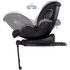 Scaun auto Chipolino Hypnotic Plus I-Size 40-150 cm cu sistem Isofix si sezut rotativ platinum, Culoare: Gri/Negru, Grupa: 0-36kg (0 luni - 12 ani) - poza 7 - ExclusivMAG.ro