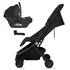 Carucior 2 in 1 Lionelo Sia Flex - Negru, Culoare: Negru, Model: 2 in 1 - poza 9 - ExclusivMAG.ro