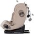 Scaun auto Chipolino Techno iGrow I-Size 40-150 cm cu sistem Isofix si sezut rotativ latte, Culoare: Bej, Grupa: 0-36kg (0 luni - 12 ani) - poza 5 - ExclusivMAG.ro