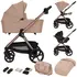 Carucior 3 in 1 Lionelo Carmine - Bej, Culoare: Bej, Model: 3 in 1 - poza 2 - ExclusivMAG.ro