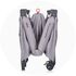 Patut pliabil Chipolino Relax platinum linen cu laterala culisanta, Culoare: Gri deschis, Dimensiuni: 120x60 - poza 3 - ExclusivMAG.ro